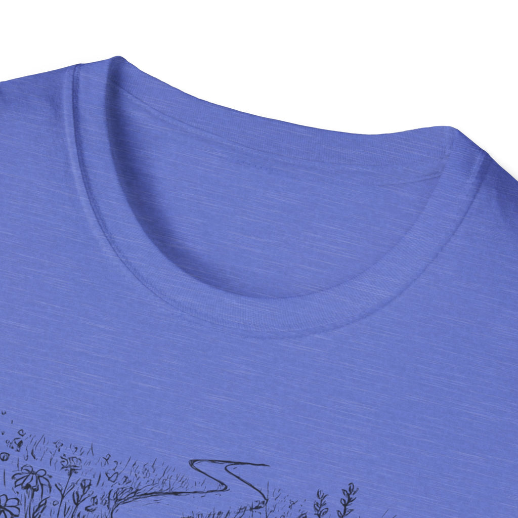 Winding path through grass T-Shirt