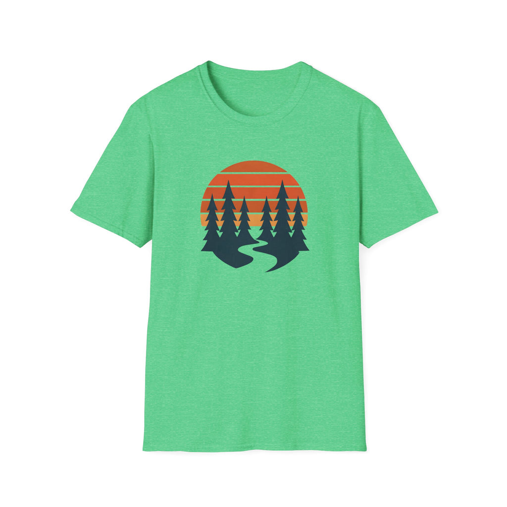 Sunset forest silhouettes T-Shirt