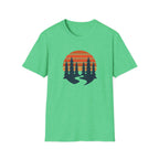 Sunset forest silhouettes T-Shirt