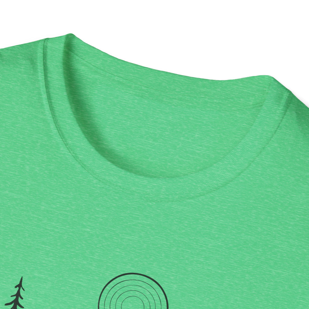 Moonlit Mountain Landscape T-Shirt