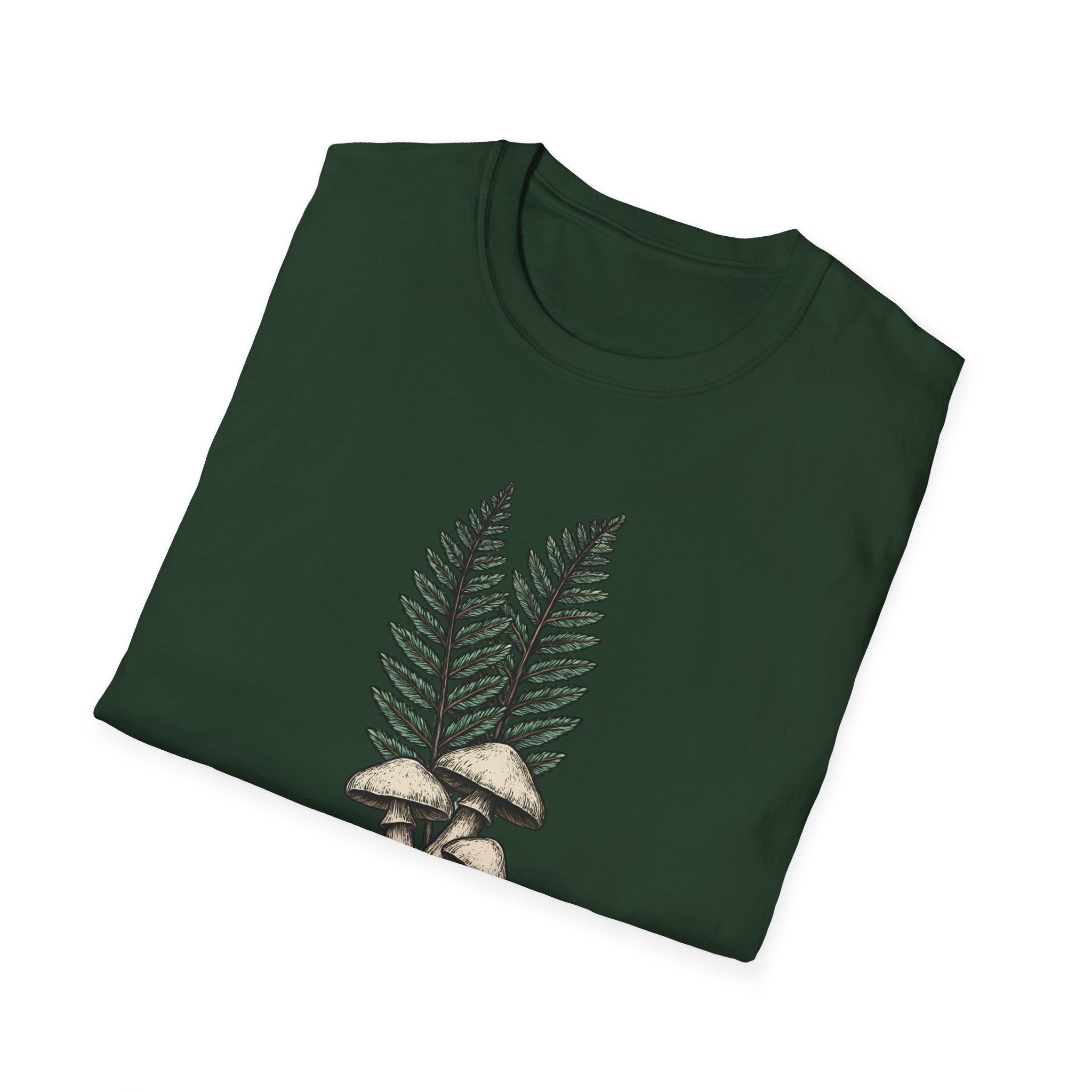 Mushrooms and Ferns T-Shirt