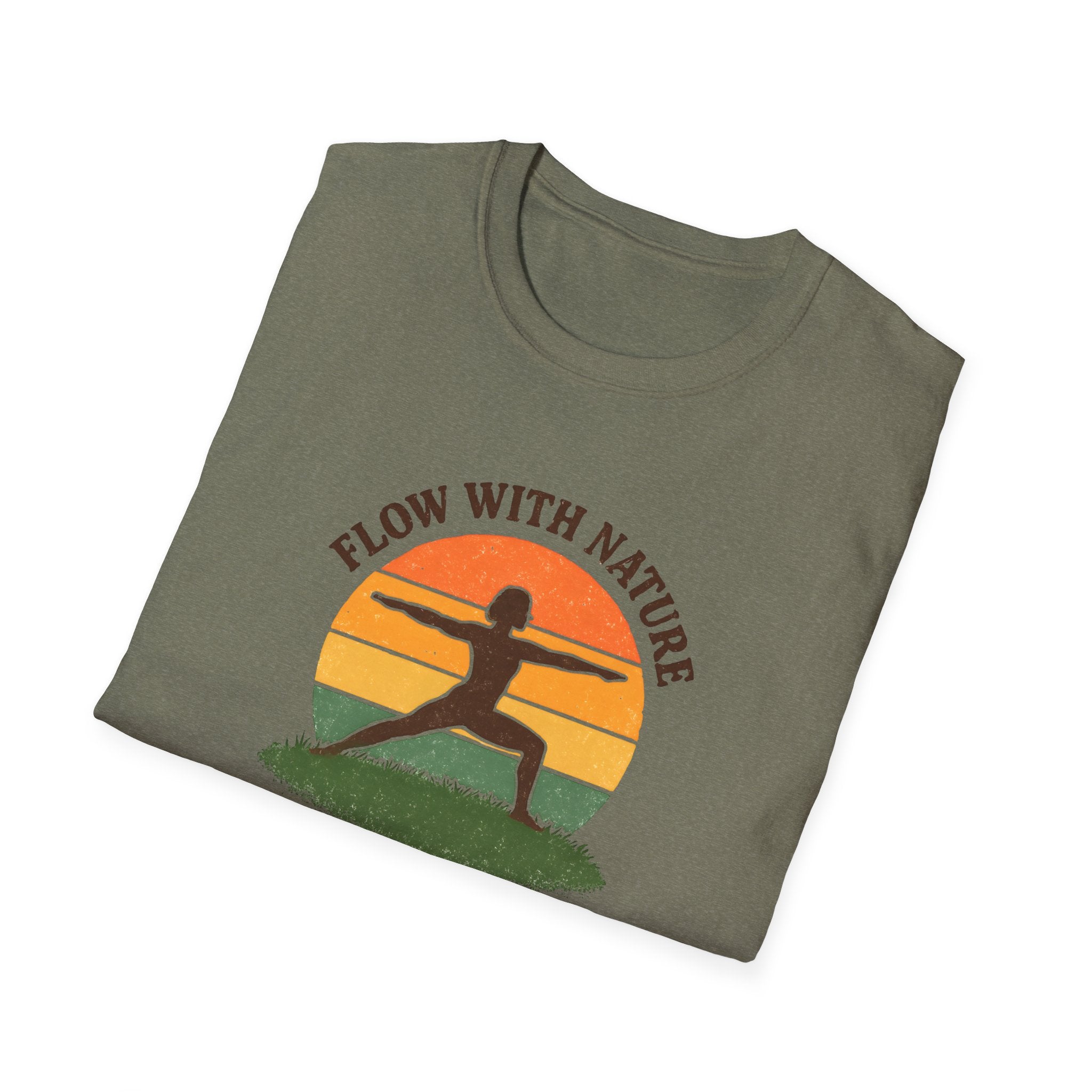 Sunset Nature Yoga T-Shirt