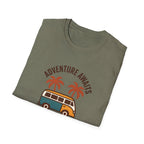 Adventure Awaits Van T-Shirt