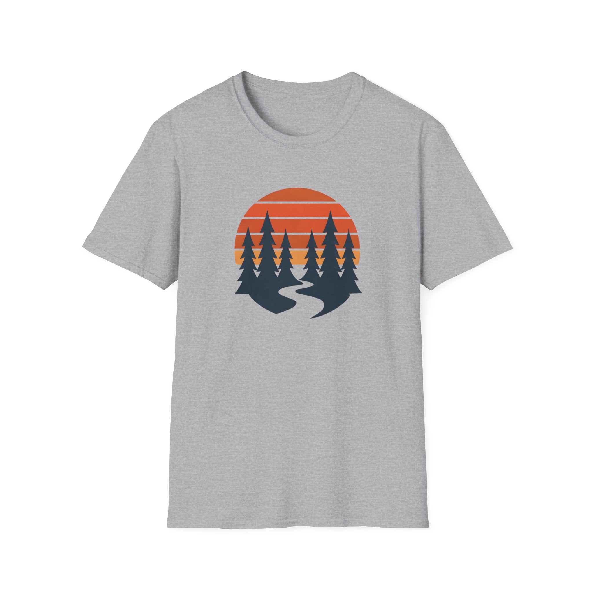 Sunset forest silhouettes T-Shirt