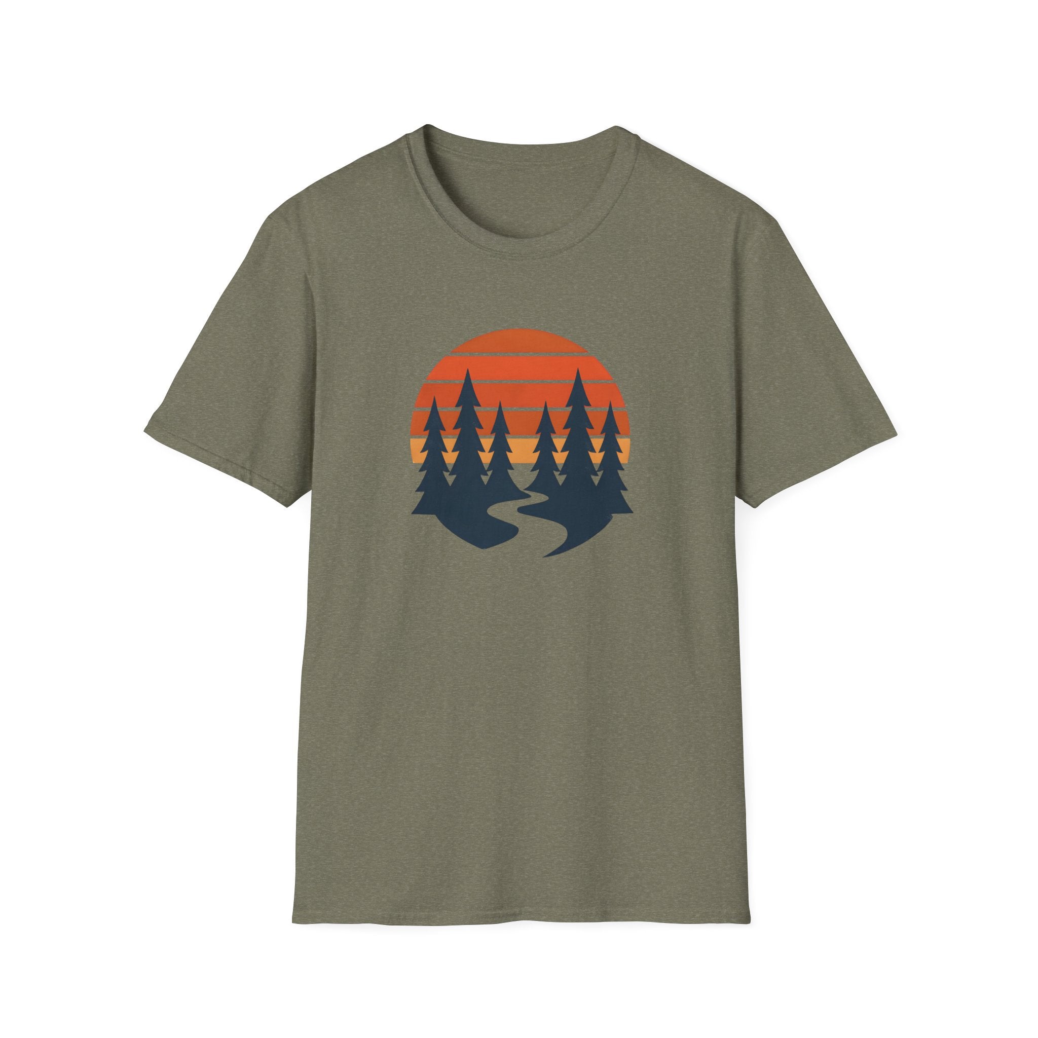 Sunset forest silhouettes T-Shirt
