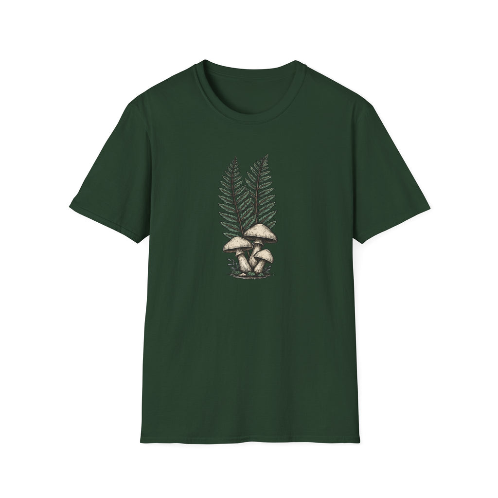 Mushrooms and Ferns T-Shirt