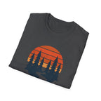 Sunset forest silhouettes T-Shirt