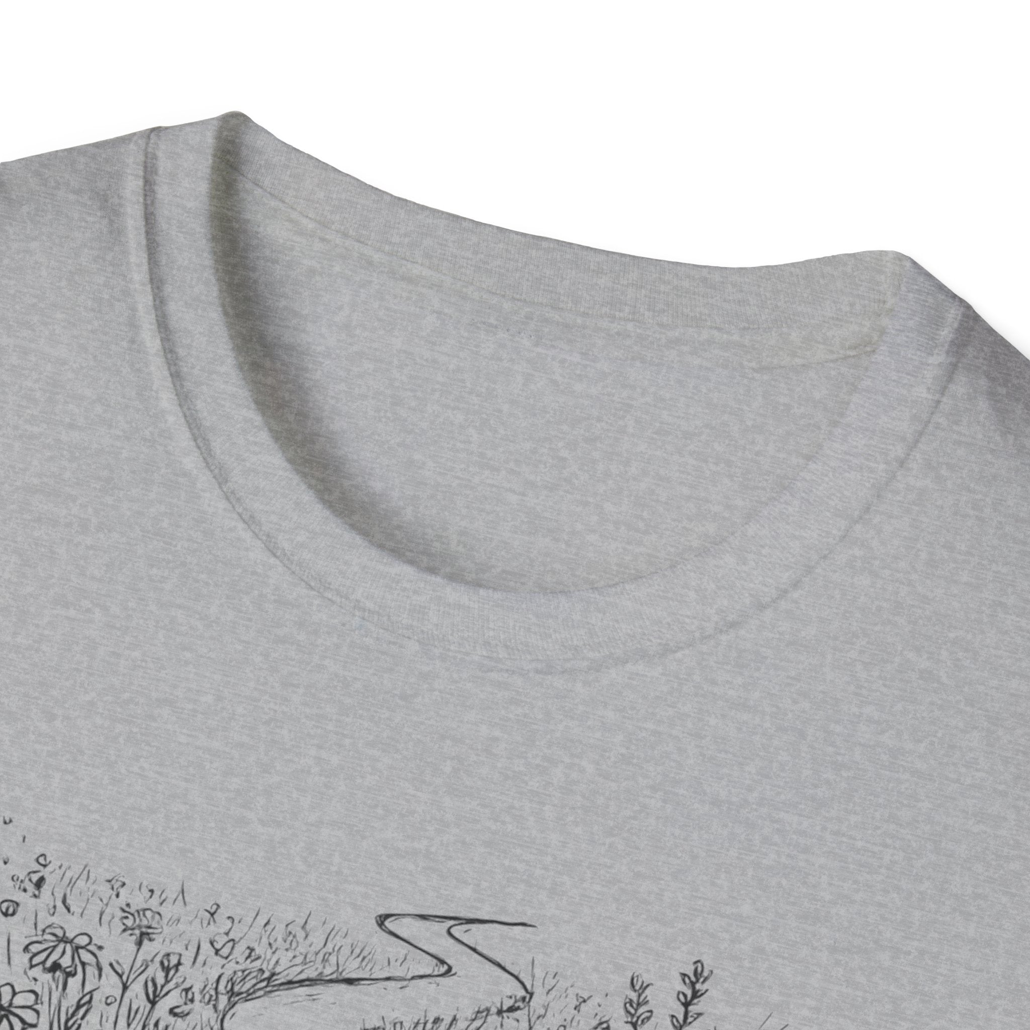 Winding path through grass T-Shirt