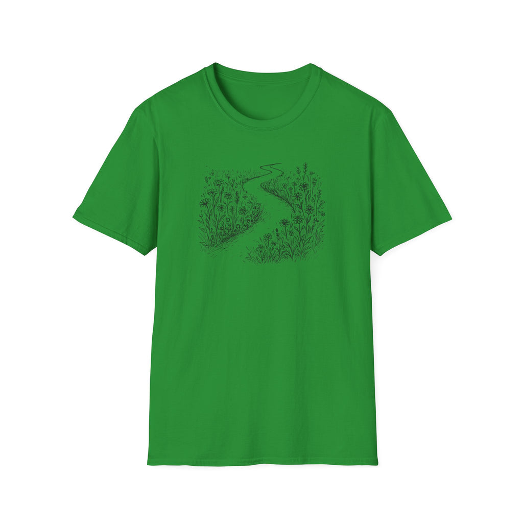 Winding path through grass T-Shirt