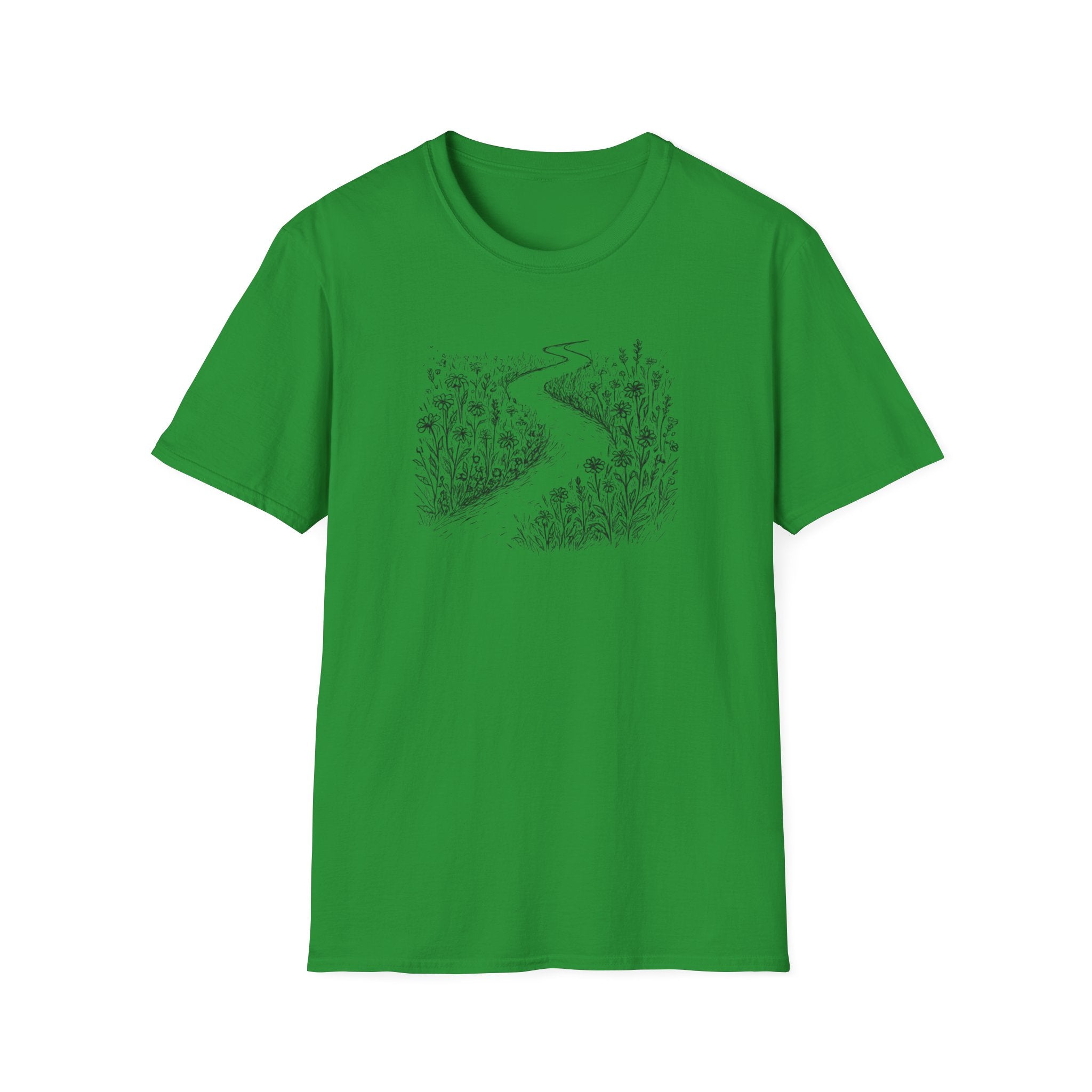 Winding path through grass T-Shirt