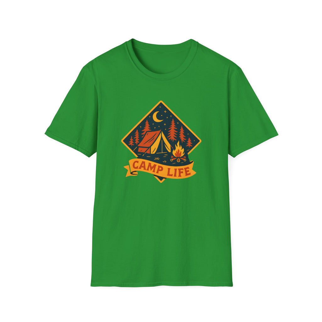 Camping Night Campfire T-Shirt