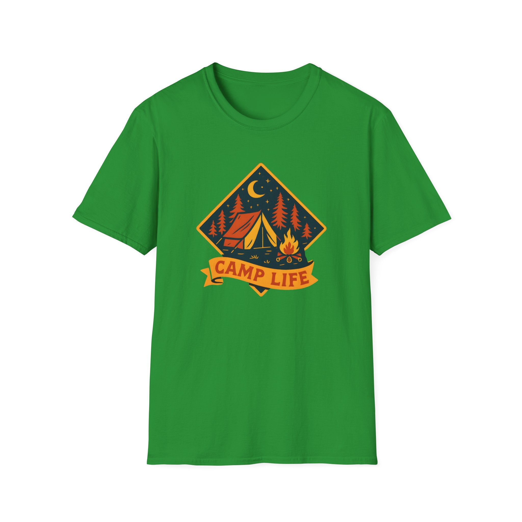 Camping Night Campfire T-Shirt