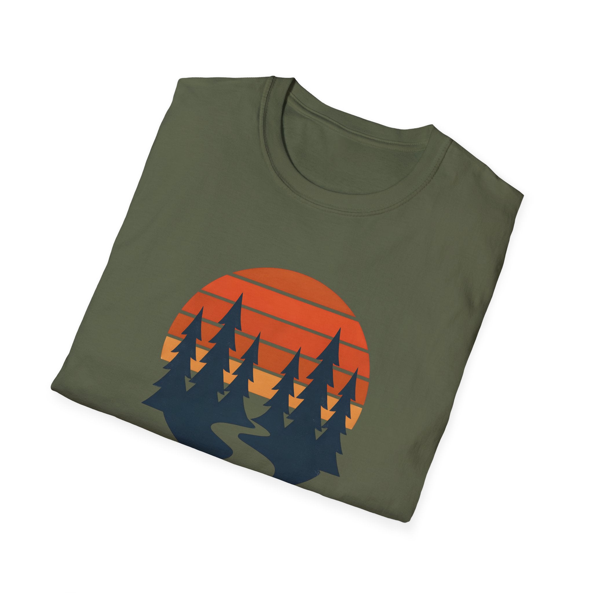Sunset forest silhouettes T-Shirt