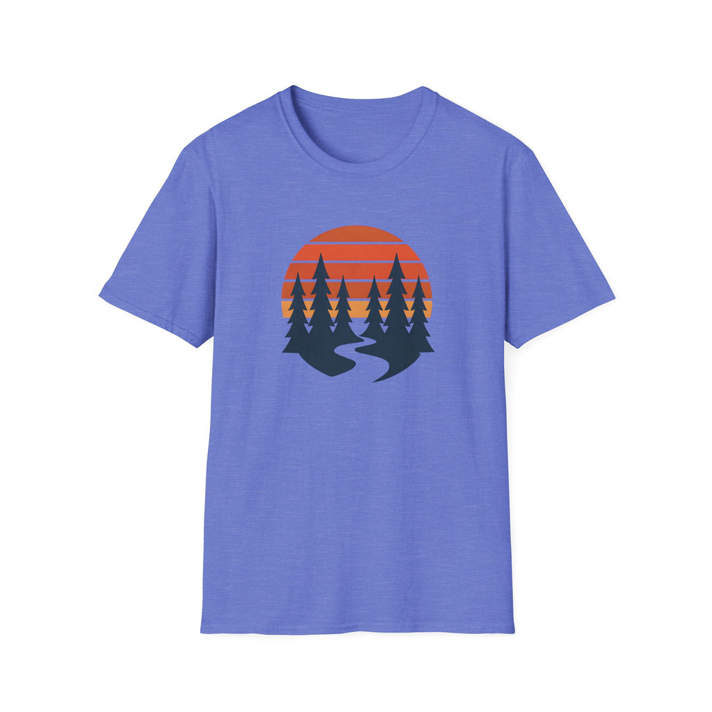 Sunset forest silhouettes T-Shirt