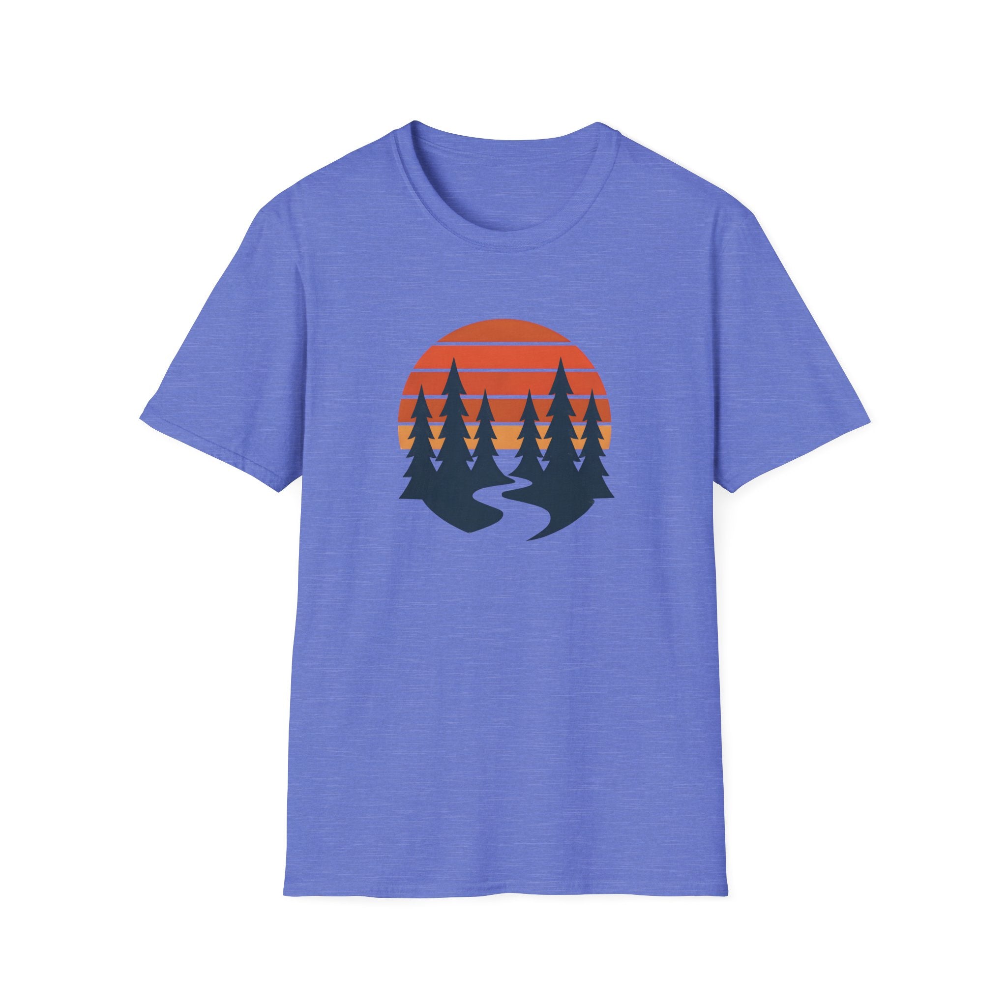 Sunset forest silhouettes T-Shirt