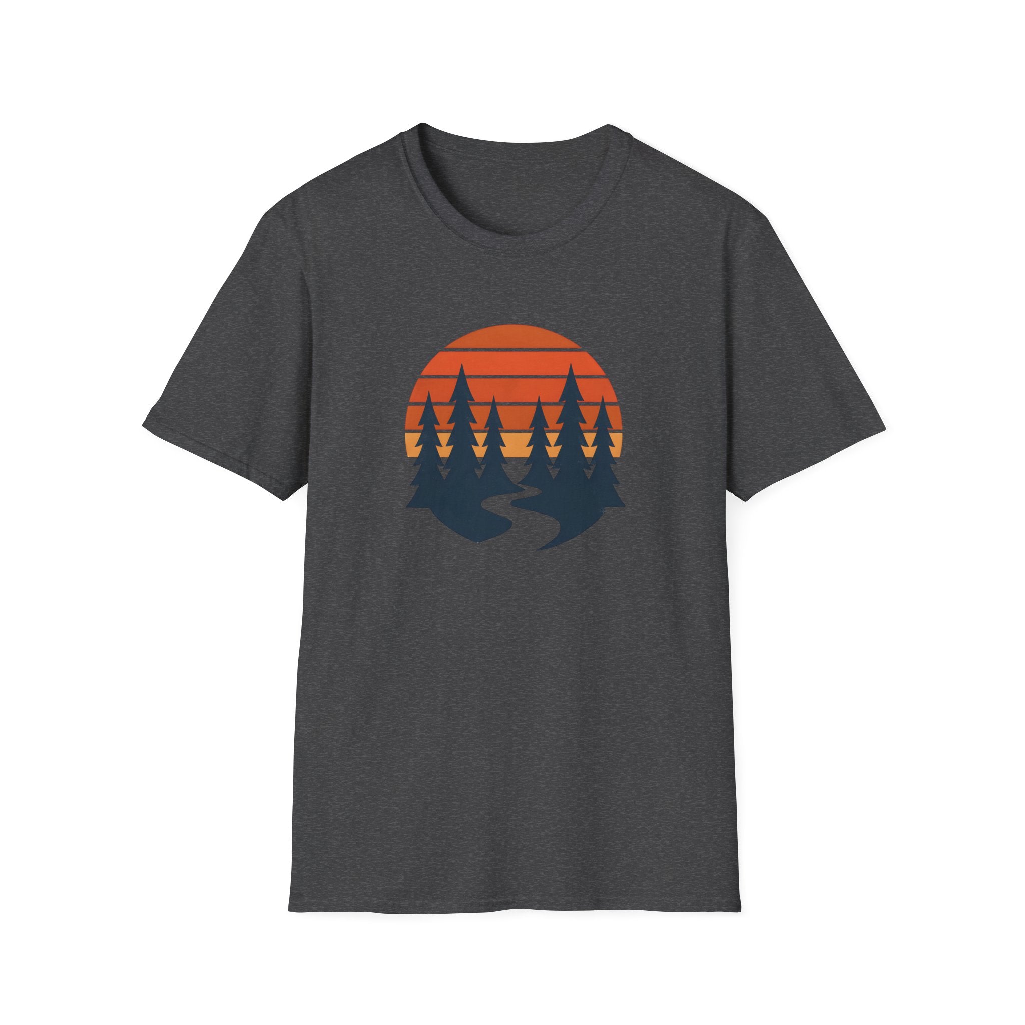 Sunset forest silhouettes T-Shirt