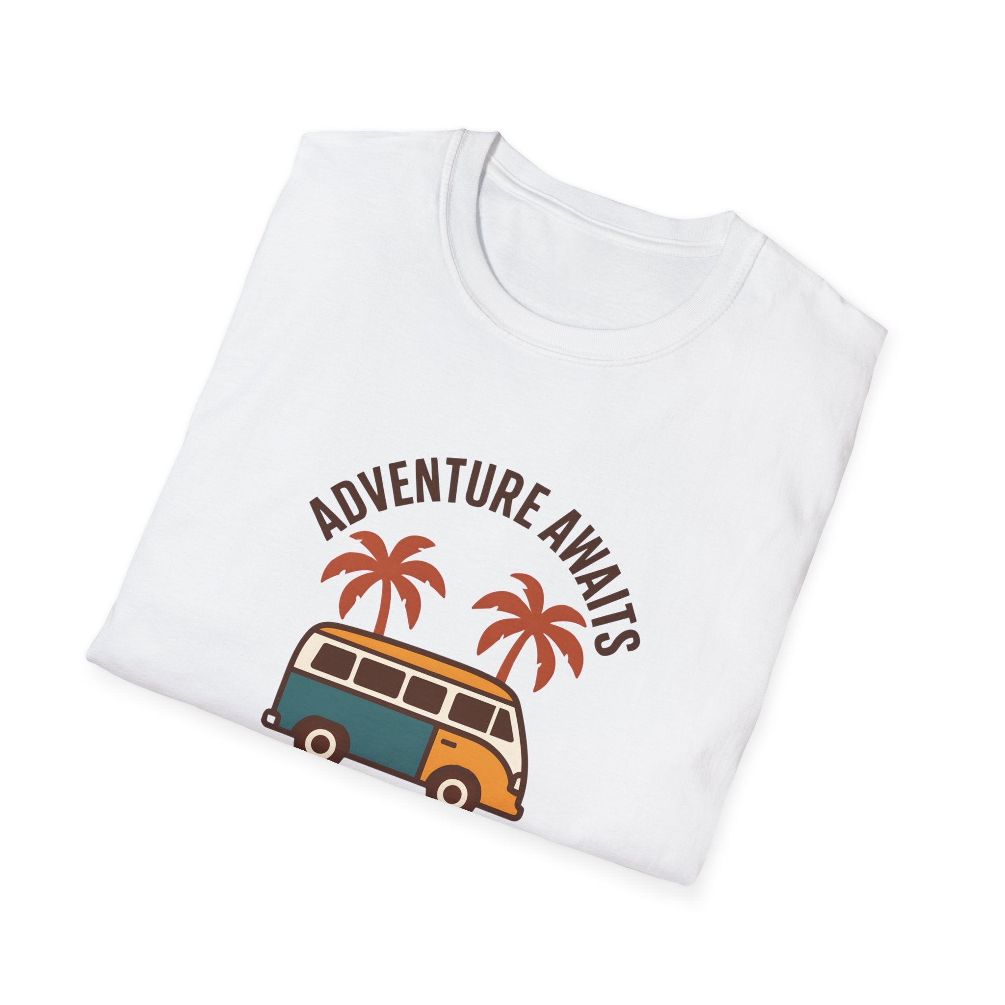 Adventure Awaits Van T-Shirt