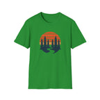 Sunset forest silhouettes T-Shirt
