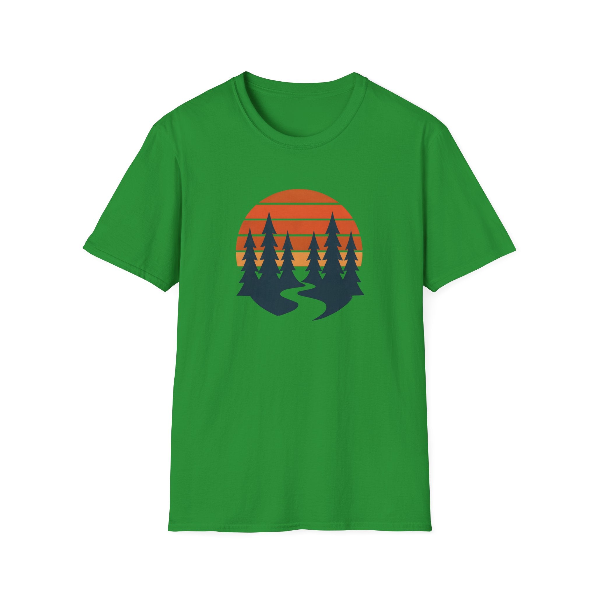 Sunset forest silhouettes T-Shirt