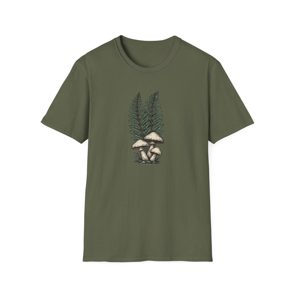 Mushrooms and Ferns T-Shirt